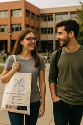 SMT Anatomi Kanvas Kumaş Taşıma Çantası