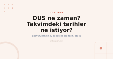 DUS Ne Zaman? 2026-DUS 2. Dönem Takvimi ve Tarihlere Göre Hazırlık